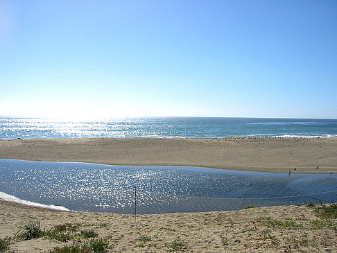 Strand am Highway Fotos