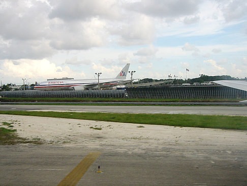 Landeanflug auf Miami Fotos