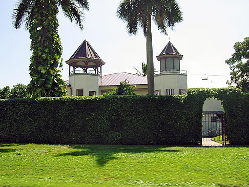 Straßenrand auf Marco Island Fotos