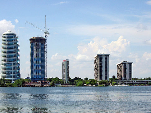 Foto Blick vom Wasser auf Miami - Miami