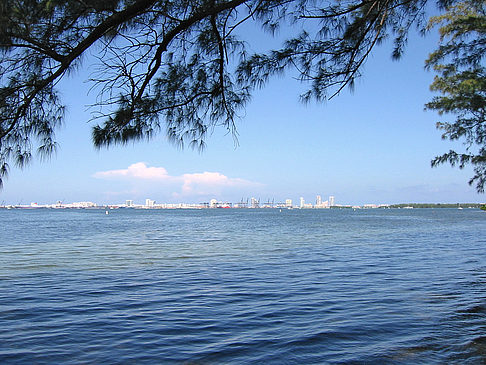 Fotos Blick vom Wasser auf Miami