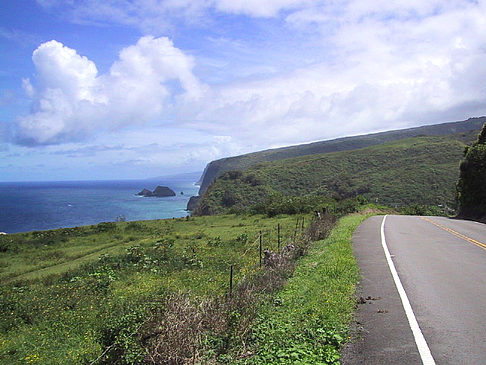 Foto Hawaiis Straßenränder