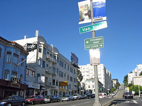 Foto Stadteinfahrt - San Francisco