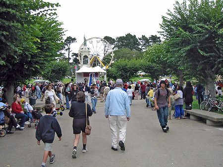 Golden Gate Park mit Botanischen Garten Foto 