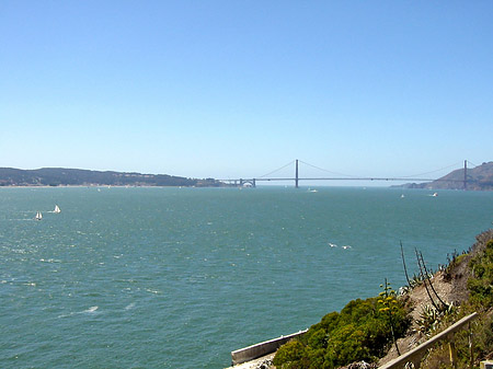 Bucht in San Francisco Foto 