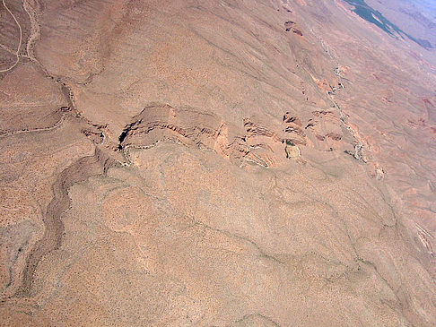 Foto Flug über den Grand Canyon