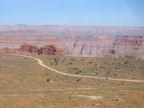 Foto Flug über den Grand Canyon