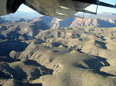 Flug über den Grand Canyon