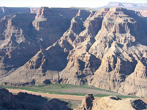 Per Hubschrauber im Grand Canyon Foto 