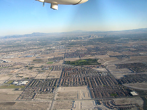 Las Vegas aus der Luft Foto 