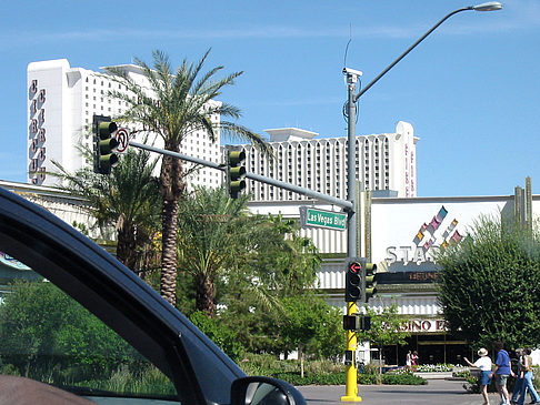 Las Vegas aus dem Auto