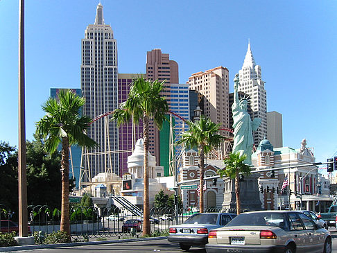 Foto Las Vegas aus dem Auto