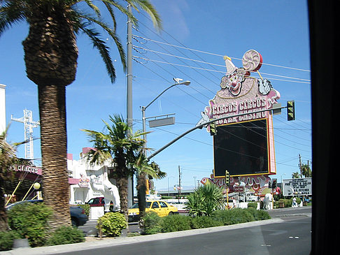 Foto Las Vegas aus dem Auto