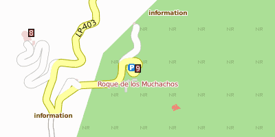 Stadtplan Roque de los Muchachos