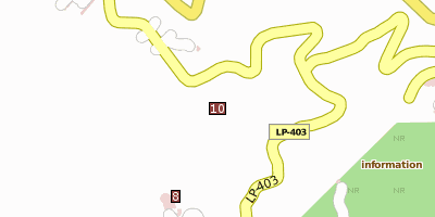 Stadtplan Roque-de-los-Muchachos-Observatorium